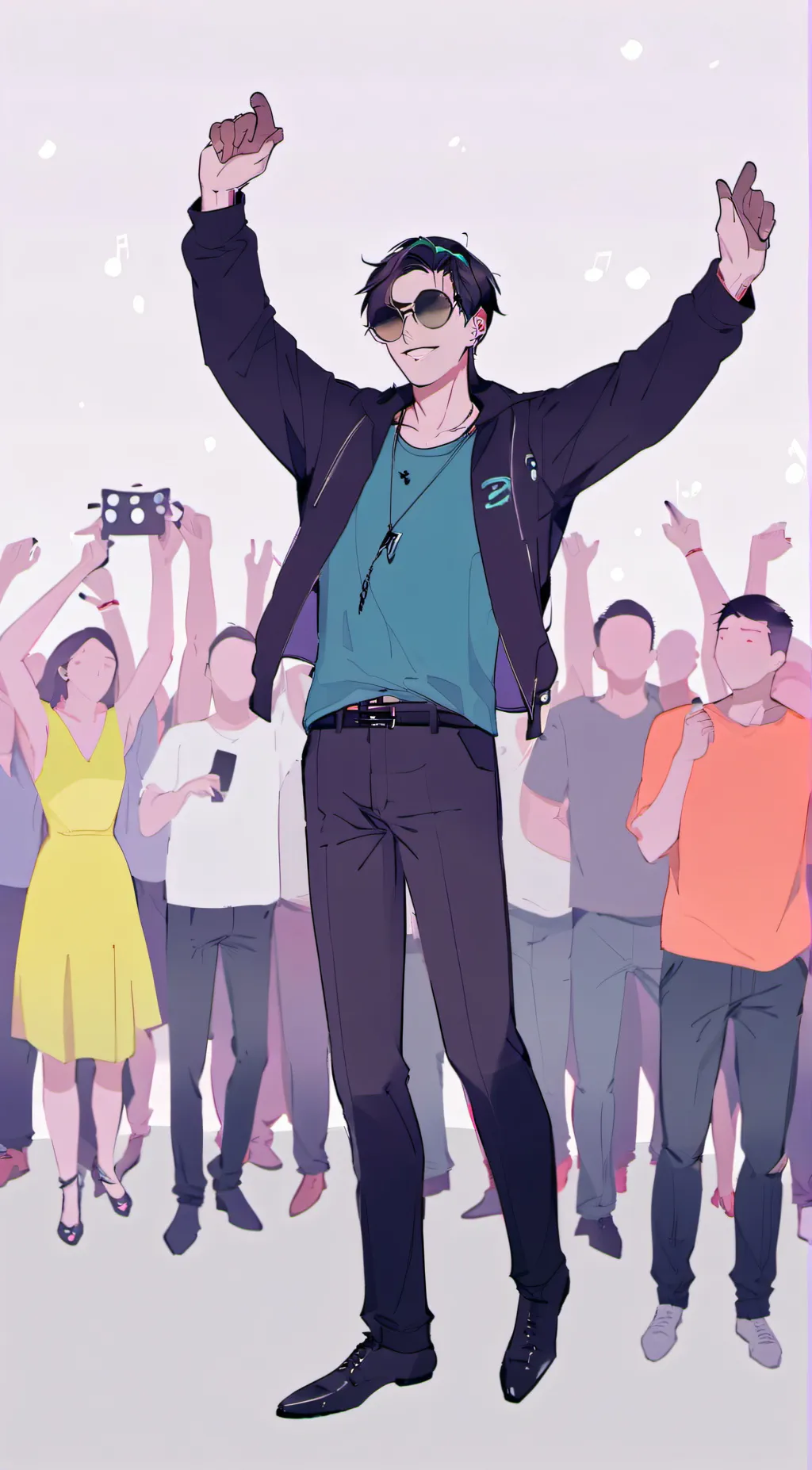 ai character: mi novio gay background