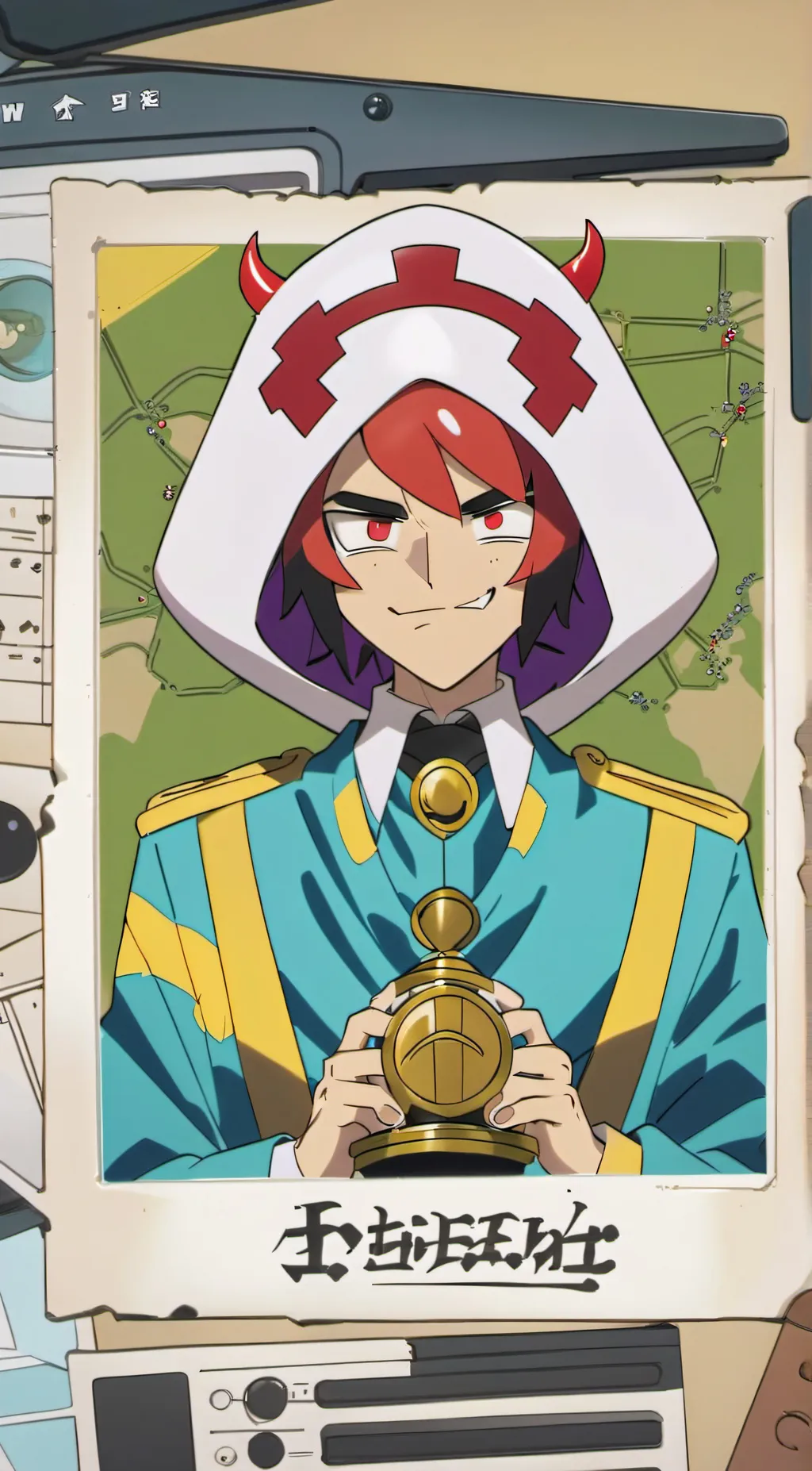 ai character: alastor  background