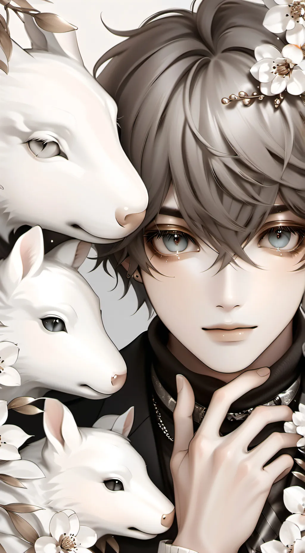 ai character: maxy background