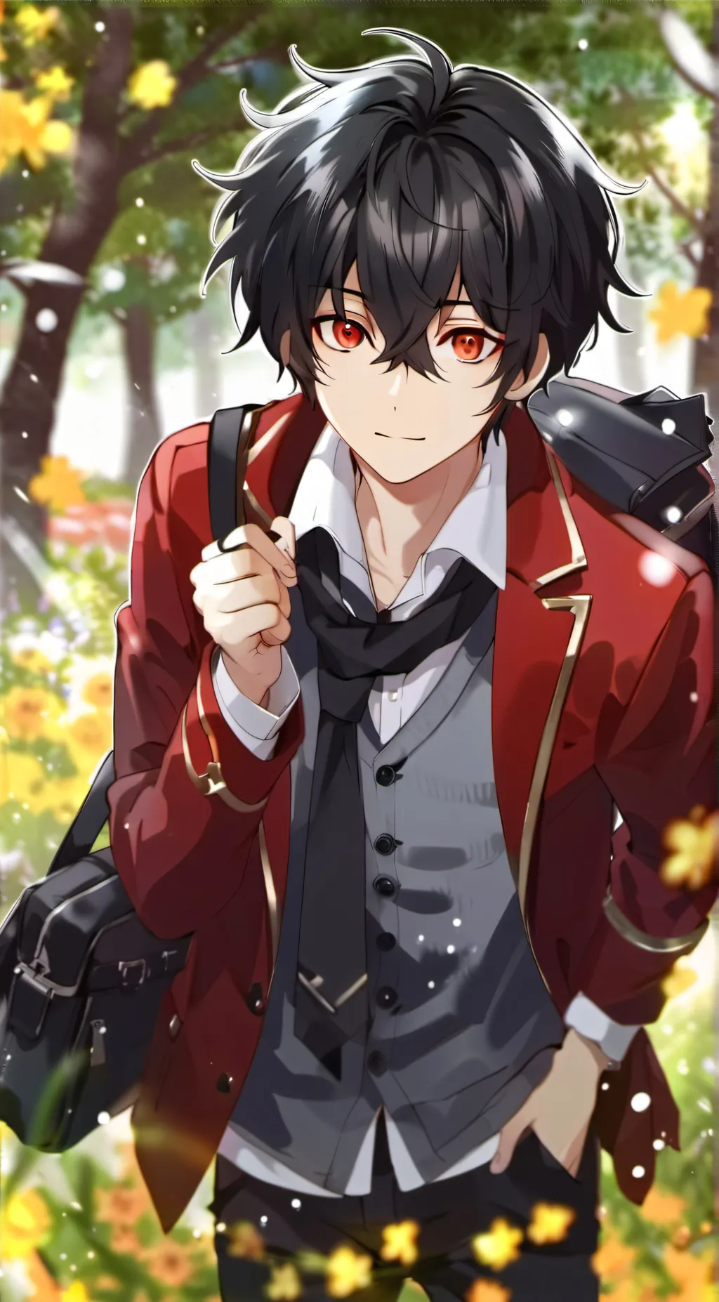 ai character: ☆Luca☆ background