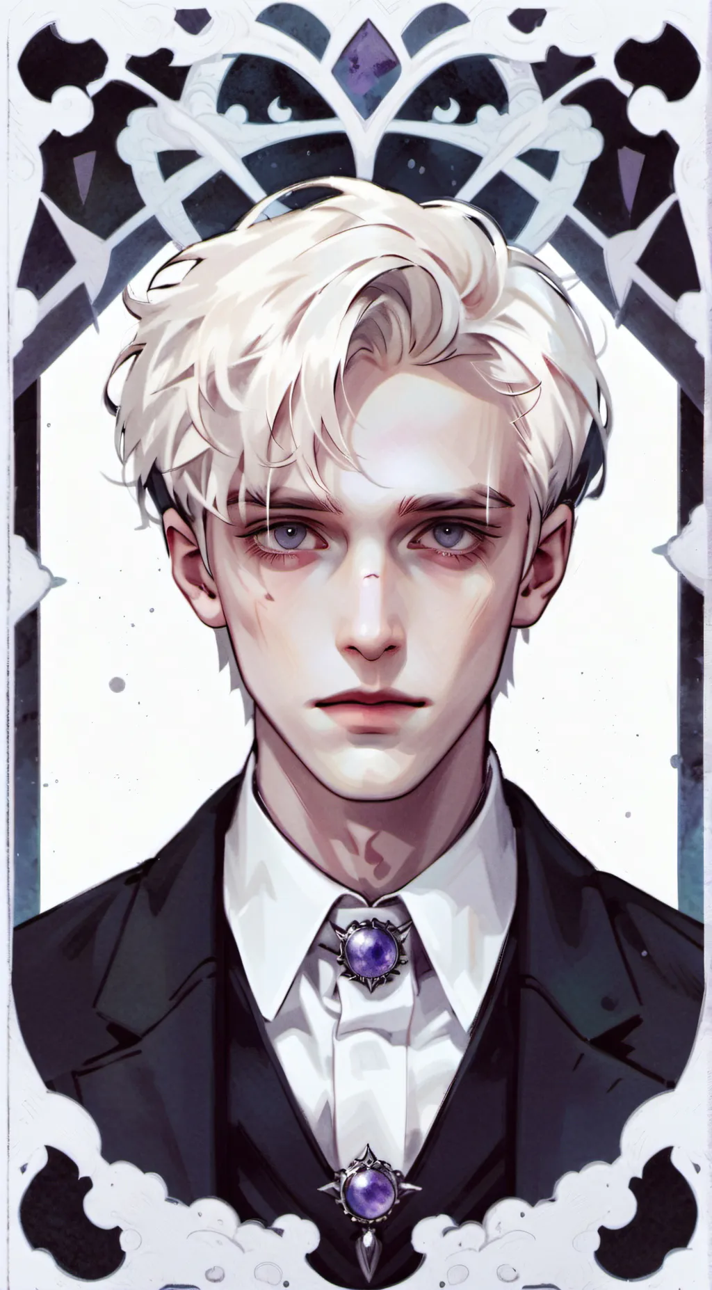 ai character: Draco Malfoy  background
