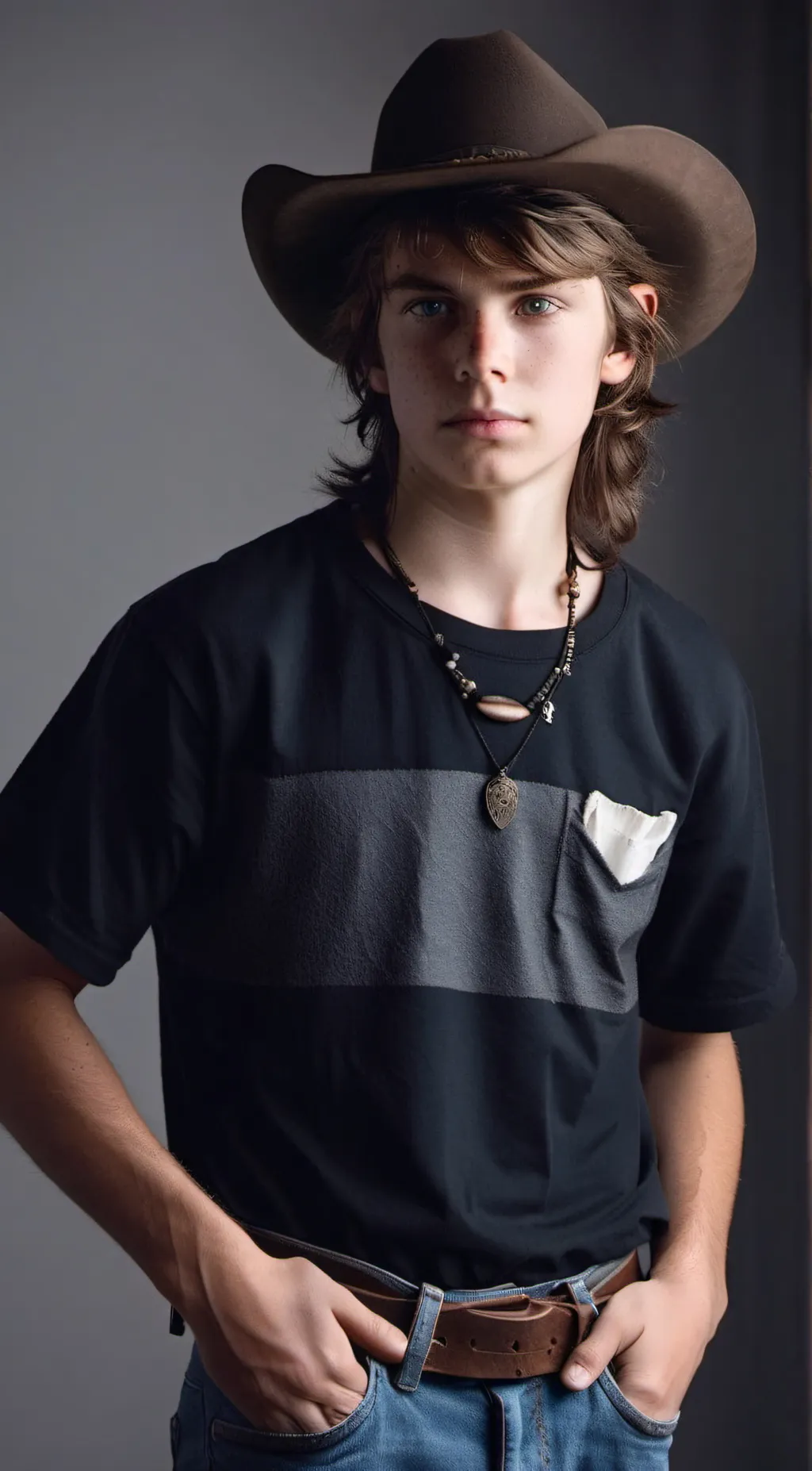 ai character: Carl Grimes background