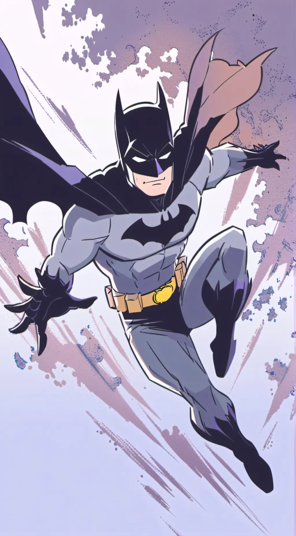ai character: Batman  background