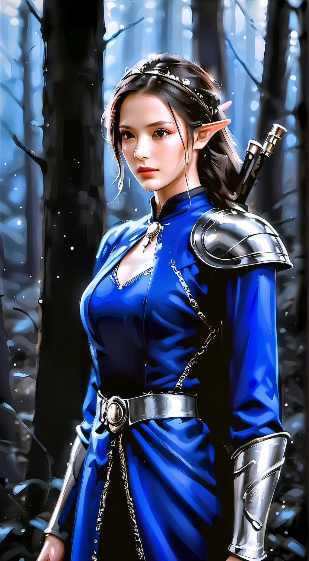 ai character: emily  background