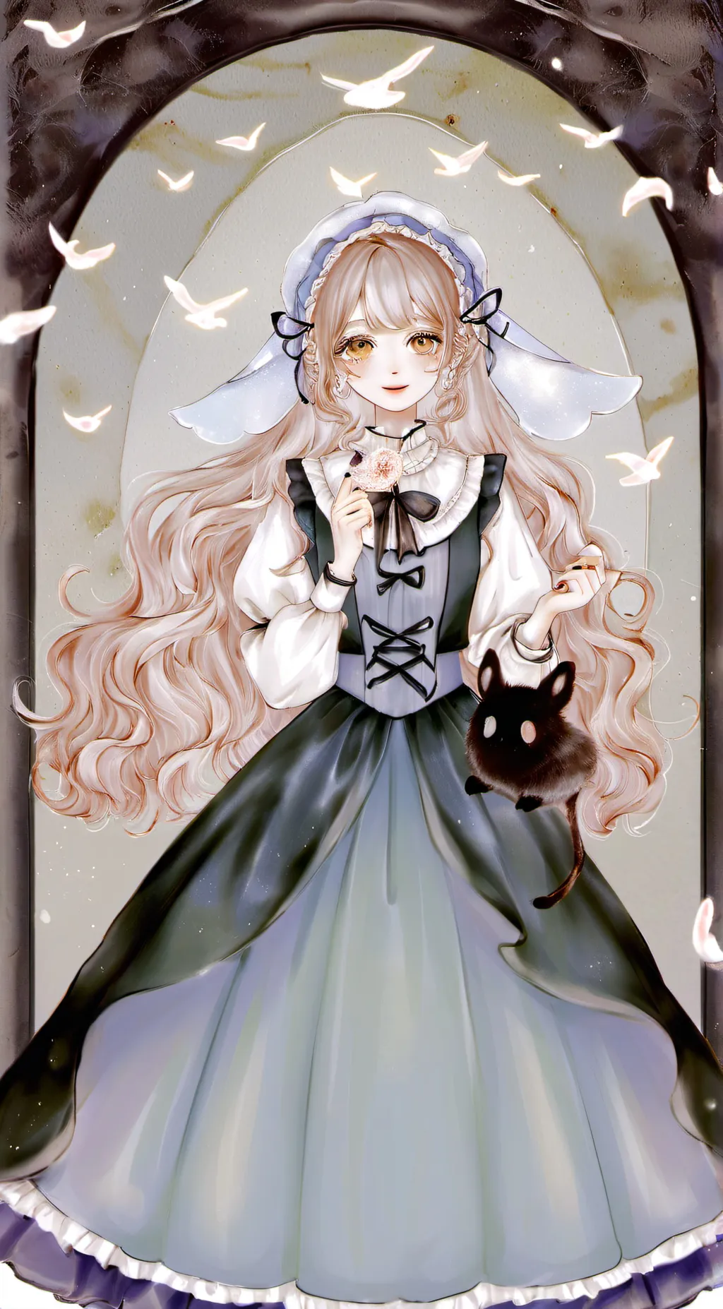 ai character: love carculator background