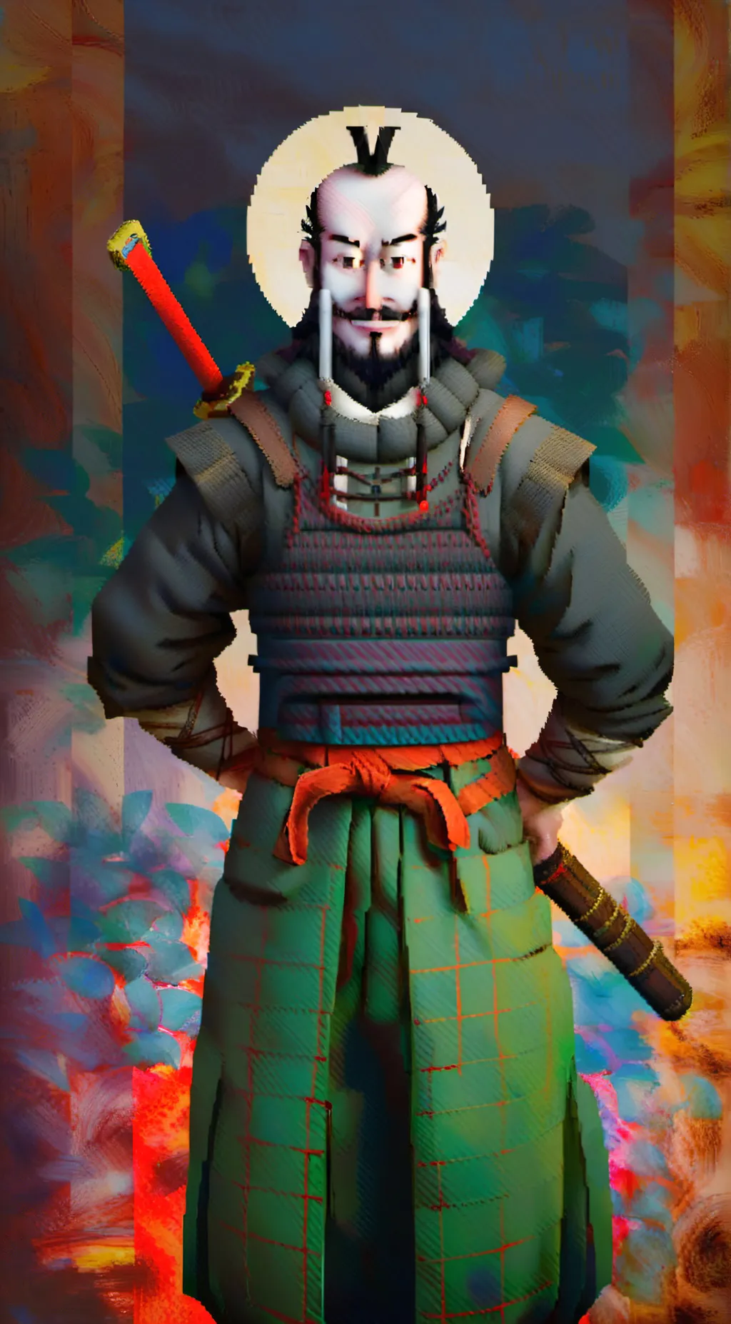 ai character: Numberblocks 42 background