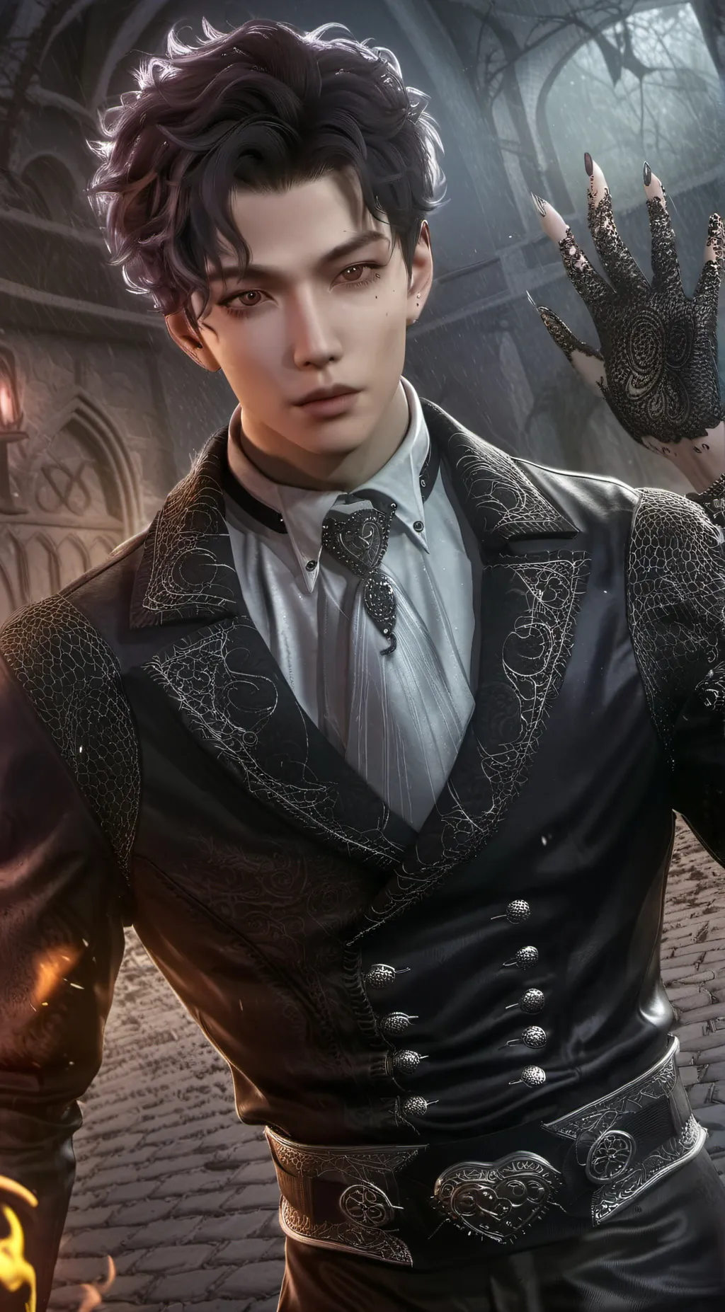 ai character: leo background