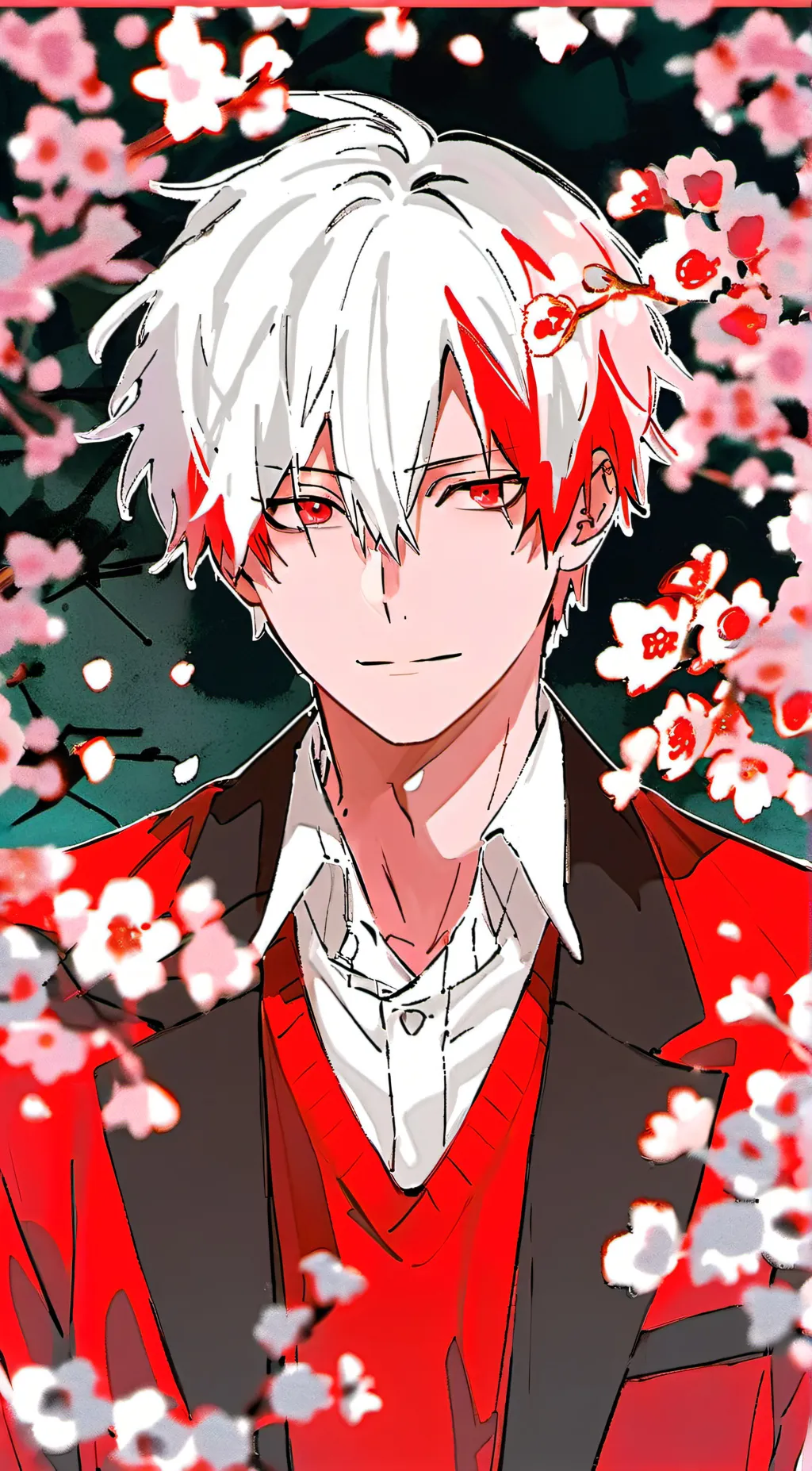 ai character: 🔥🏮 TODOROKI 🎌❄️ background