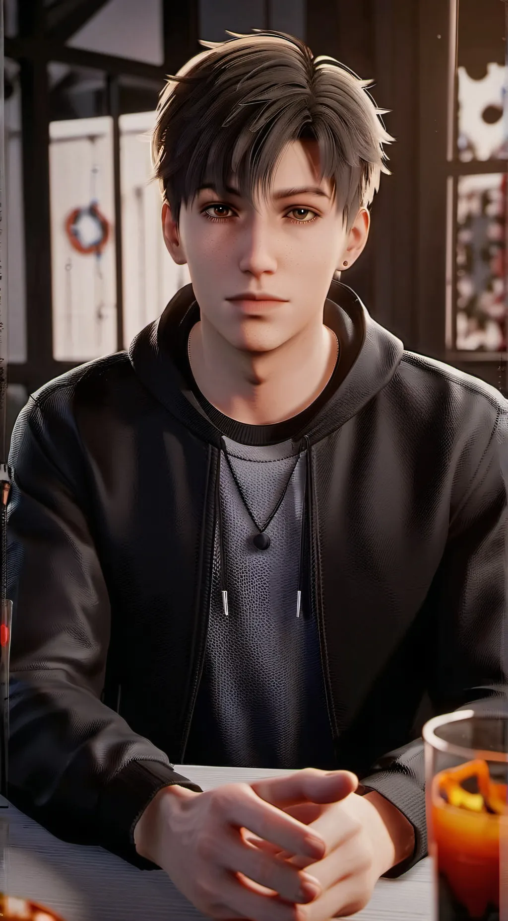 ai character: Jester  background