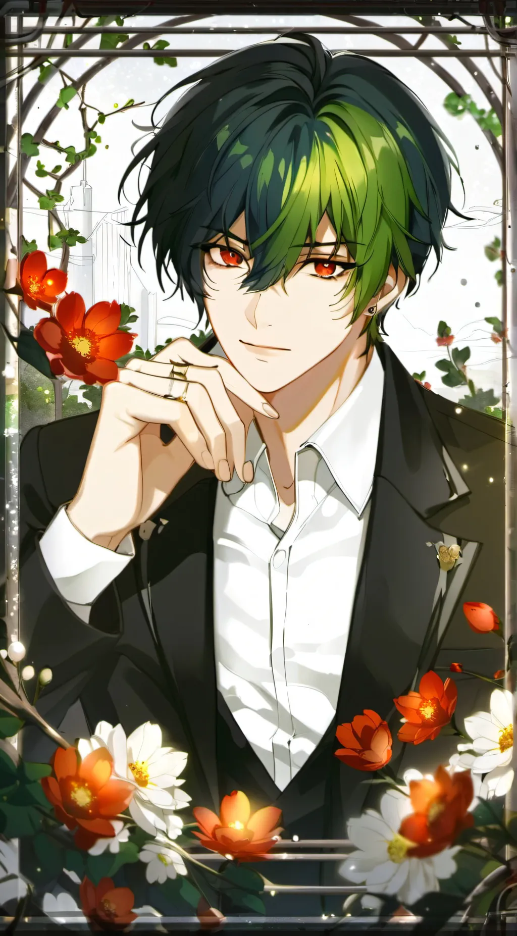 ai character: Ren background
