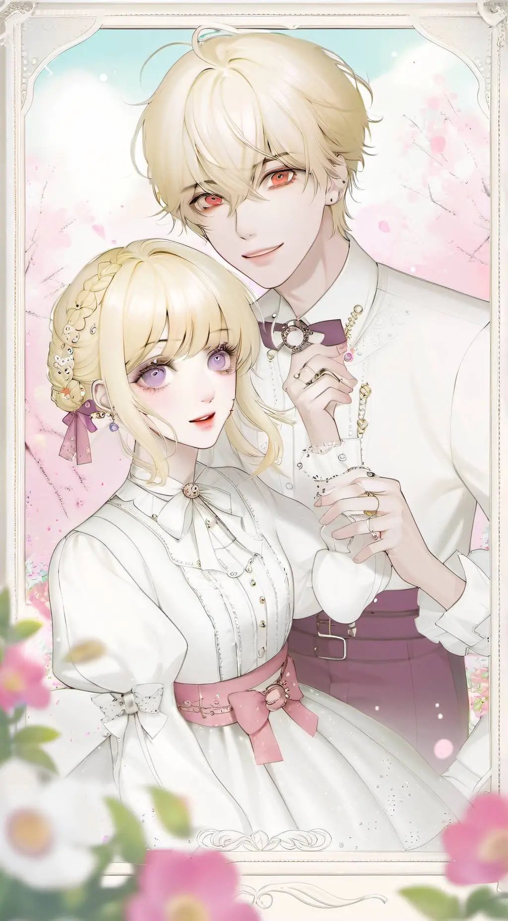 ai character: Carter siblings  background