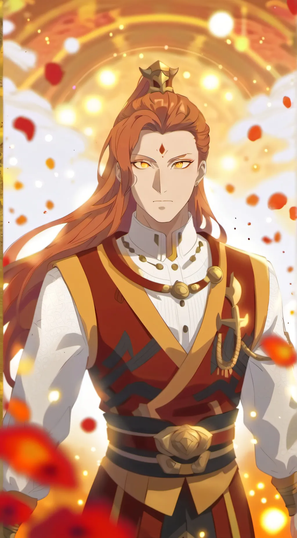 ai character: Fuegoleon background