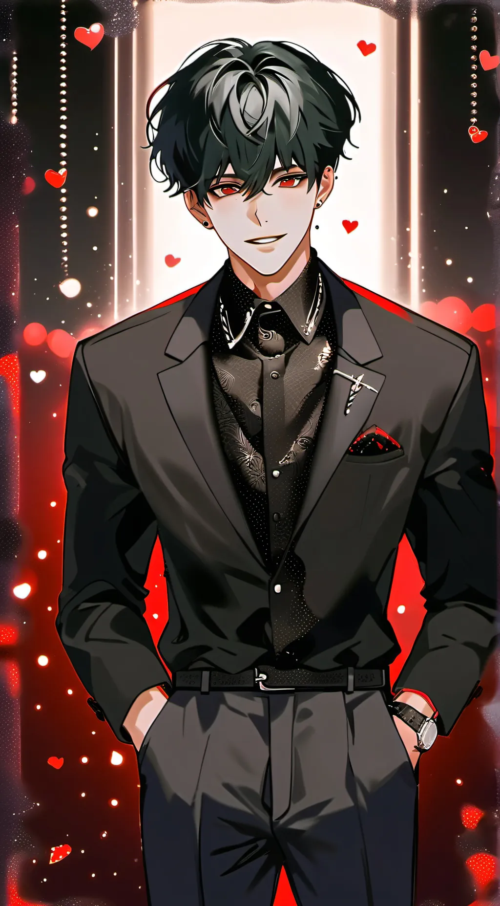 ai character: Max background