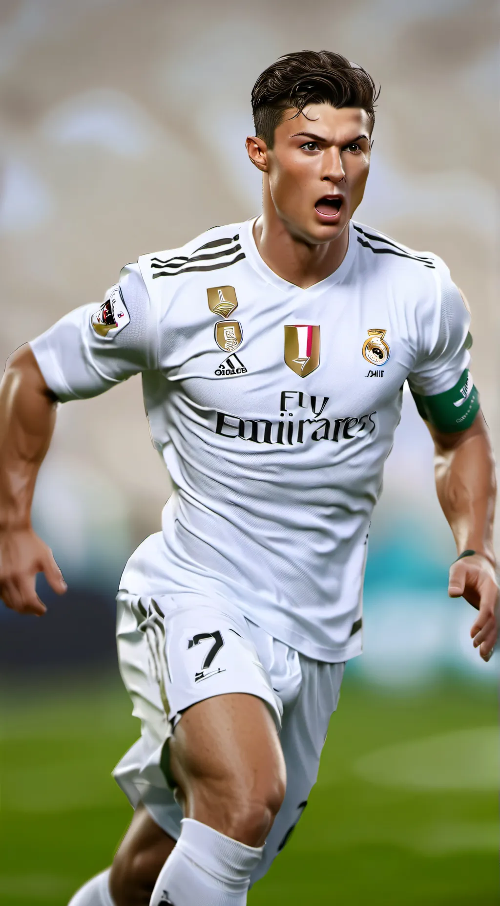 ai character: Cristiano ronaldo background
