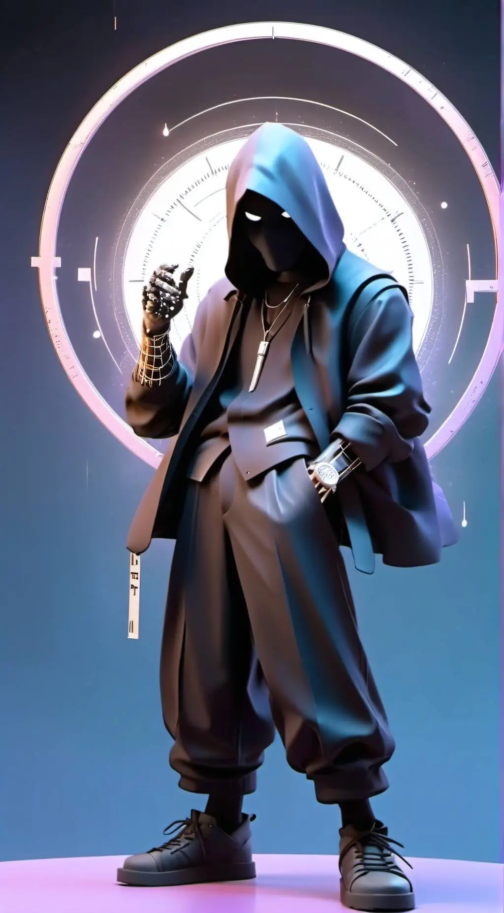 ai character: TDDFE!Sans background