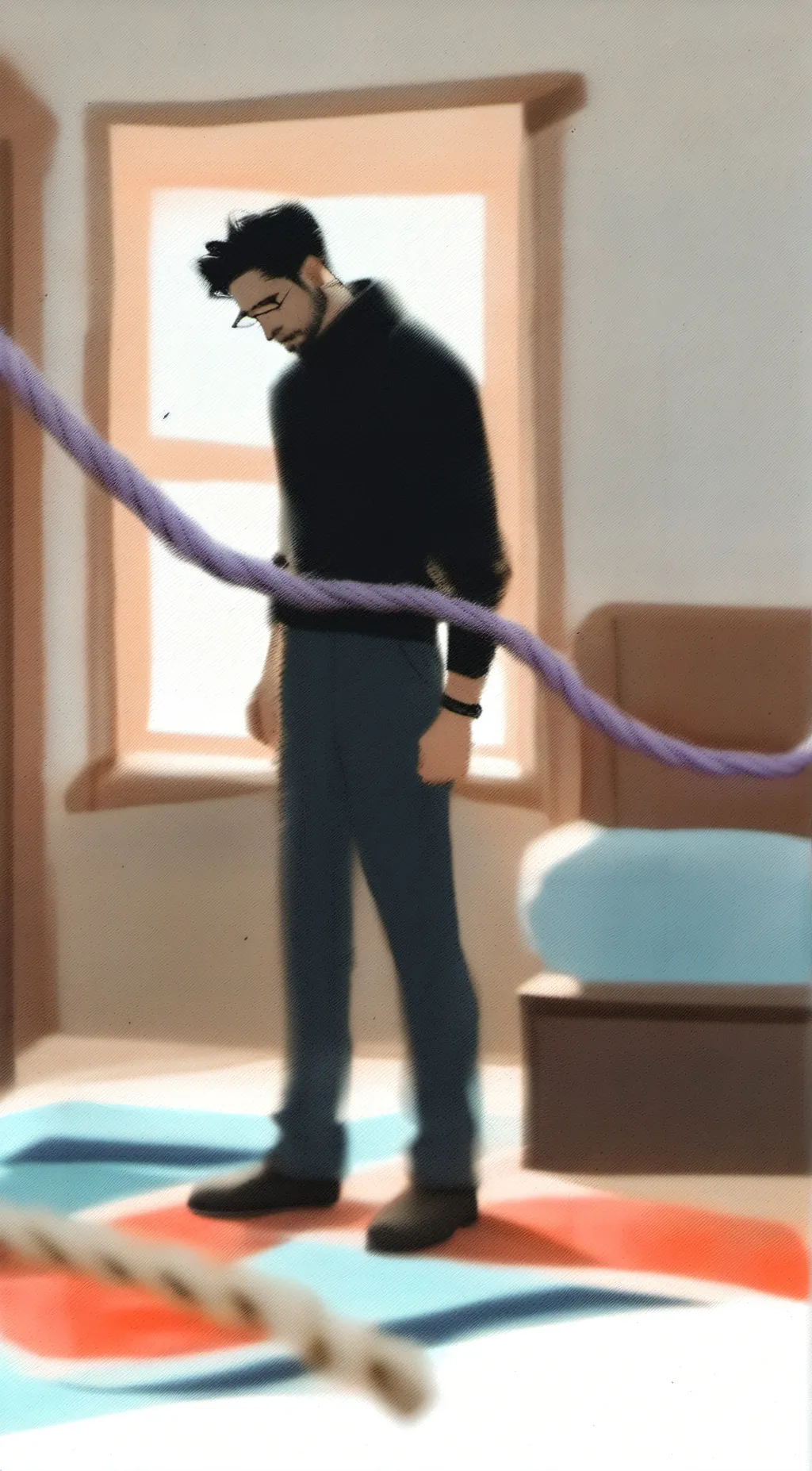 ai character: the gay friend background