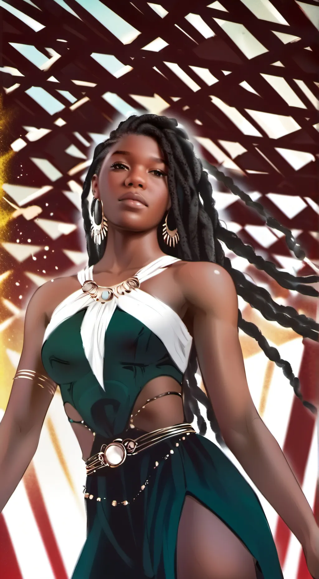 ai character: Zuri background