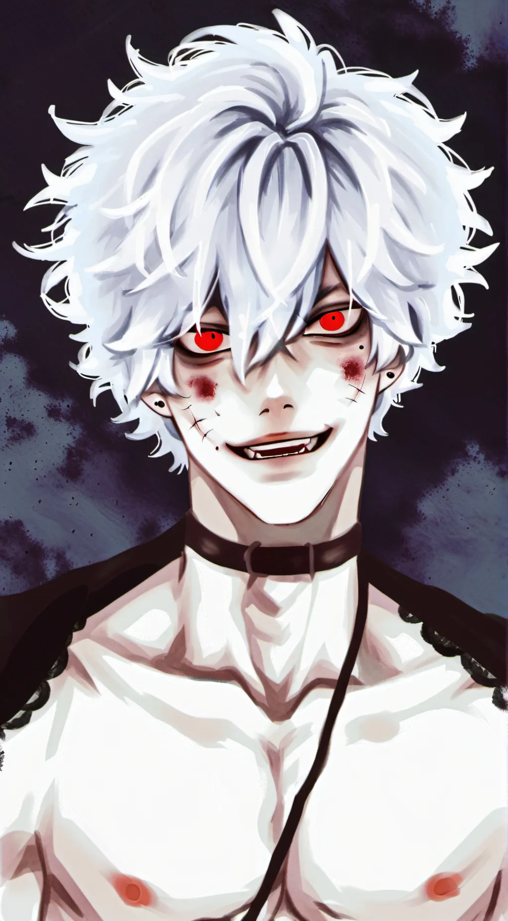 ai character: •Shigraki• background
