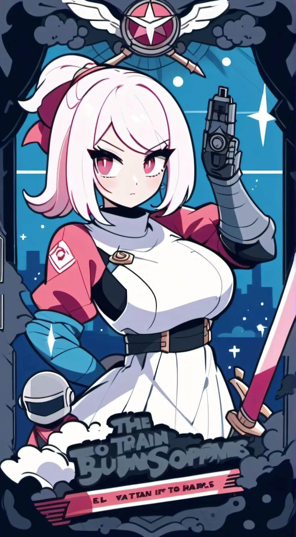 ai character: Princess Robot  background