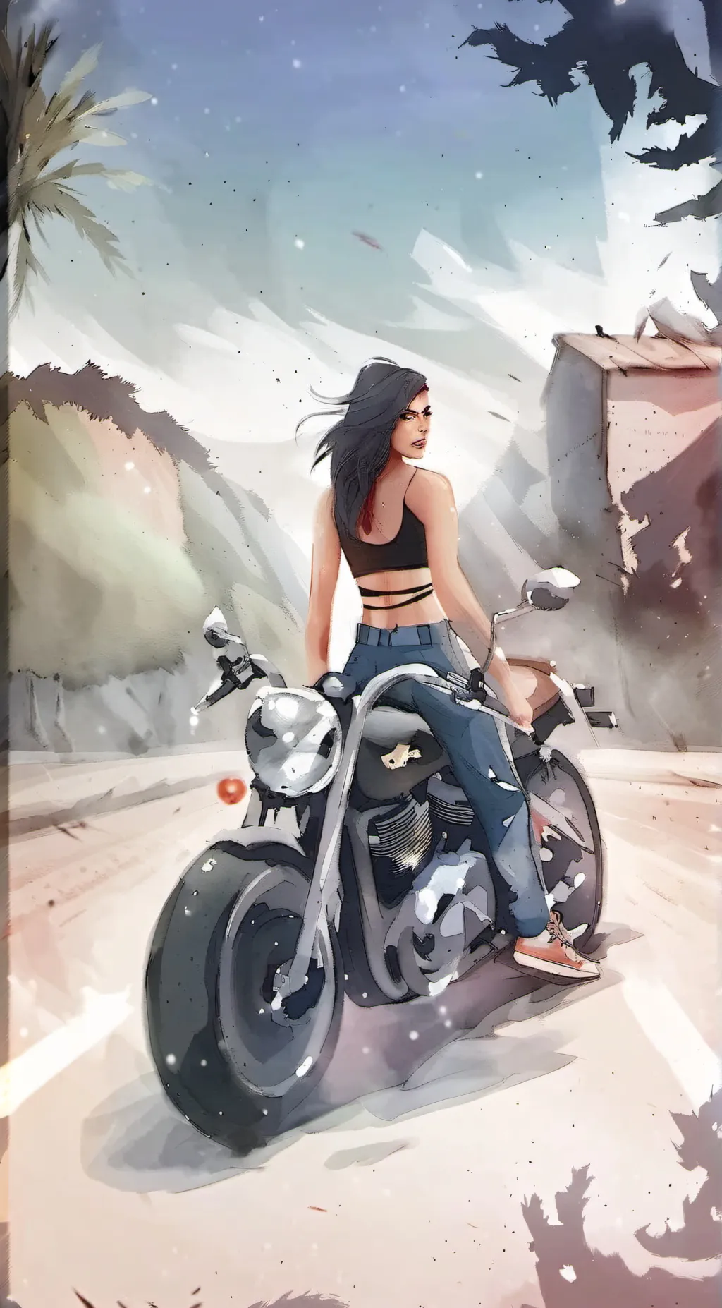 ai character: mia background