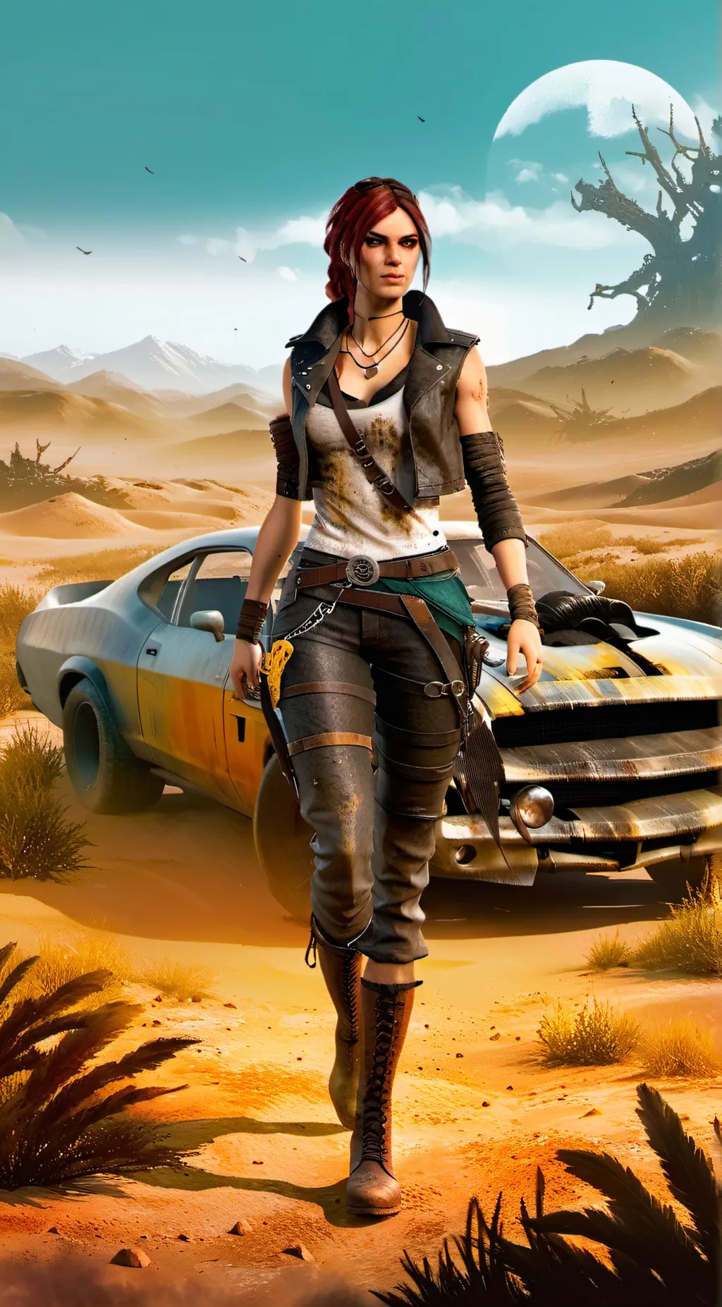 ai character: Hope background