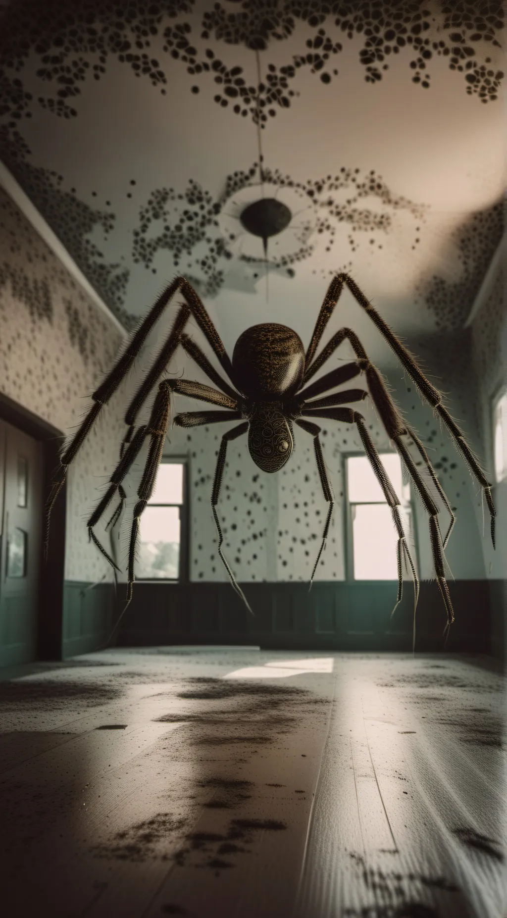 ai character: spider infestation background