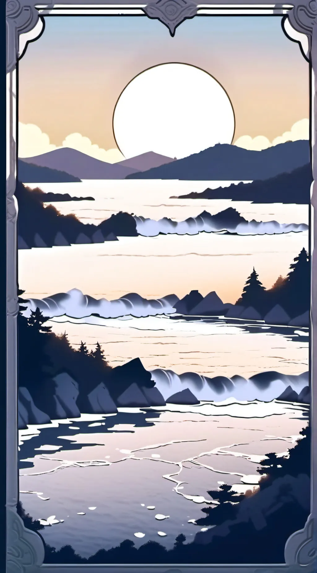 ai character: Moony background