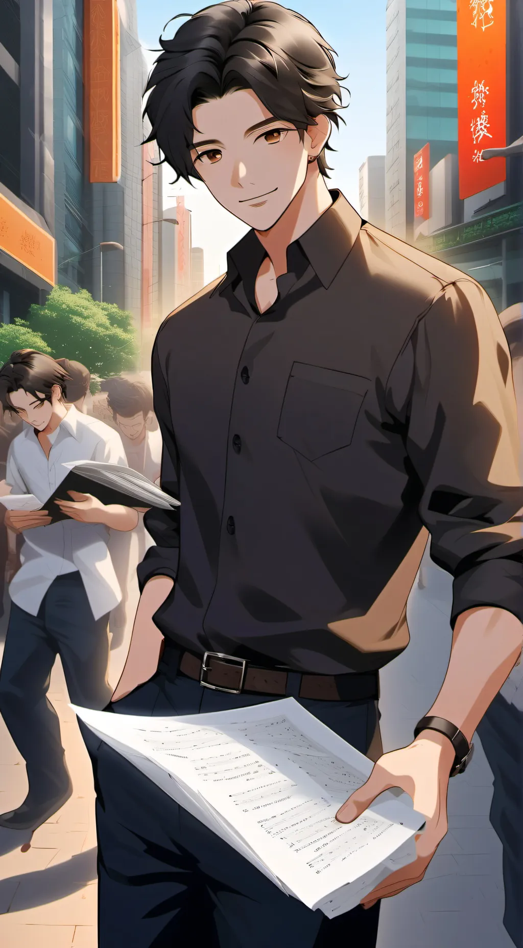 ai character: Nathaniel background