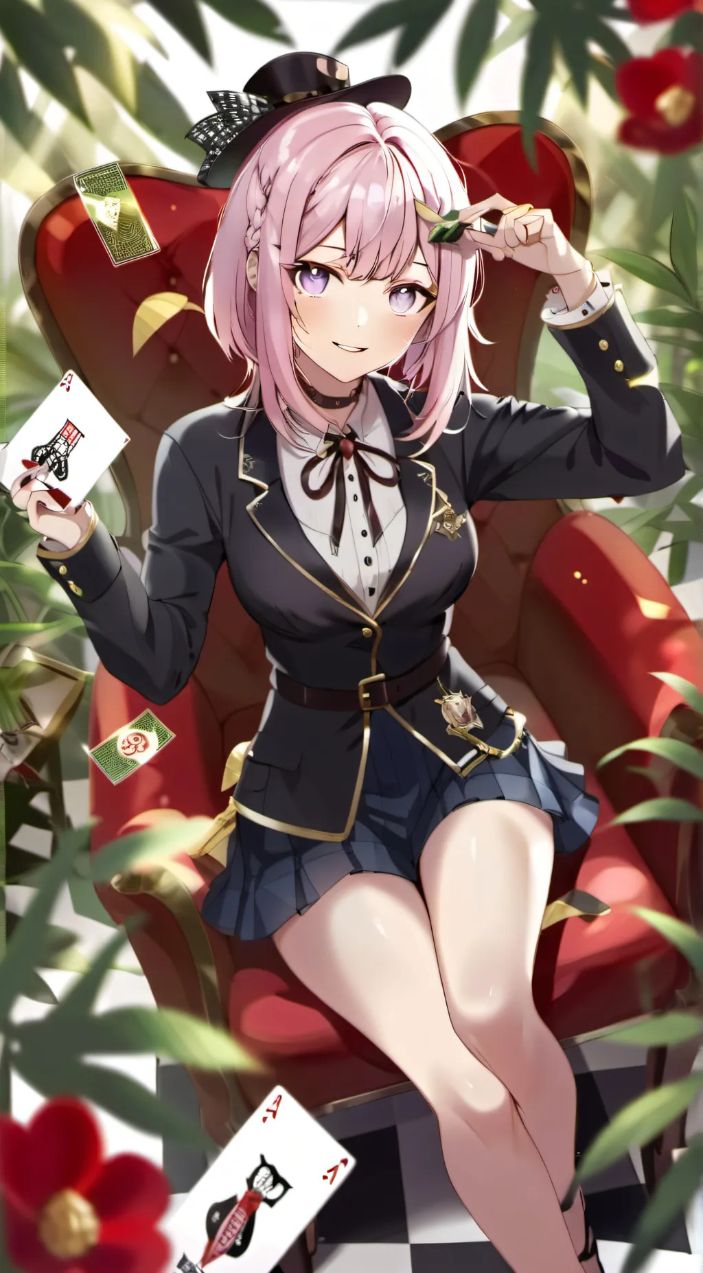 ai character: Kat background