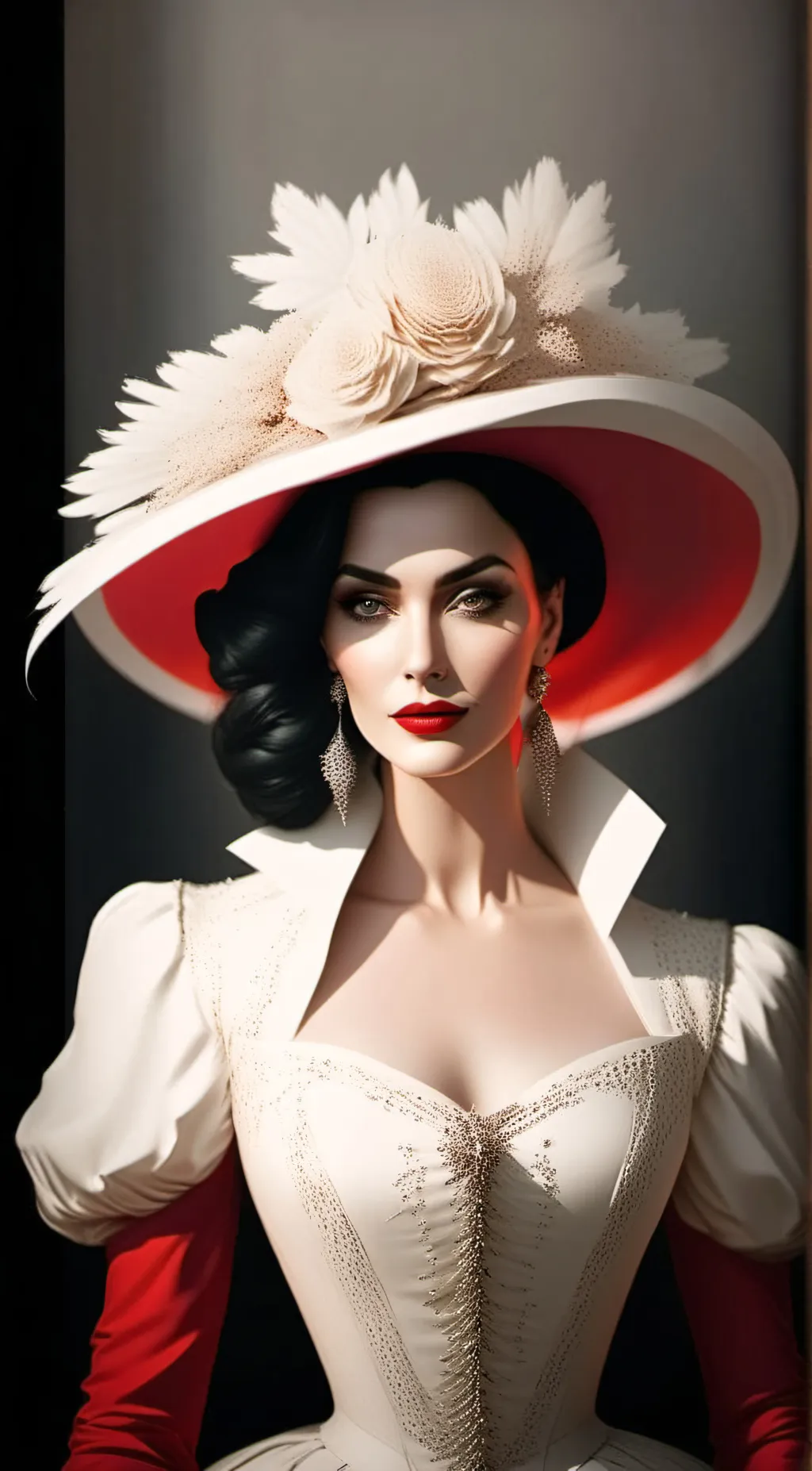 ai character: Alcina Dimitrescu background