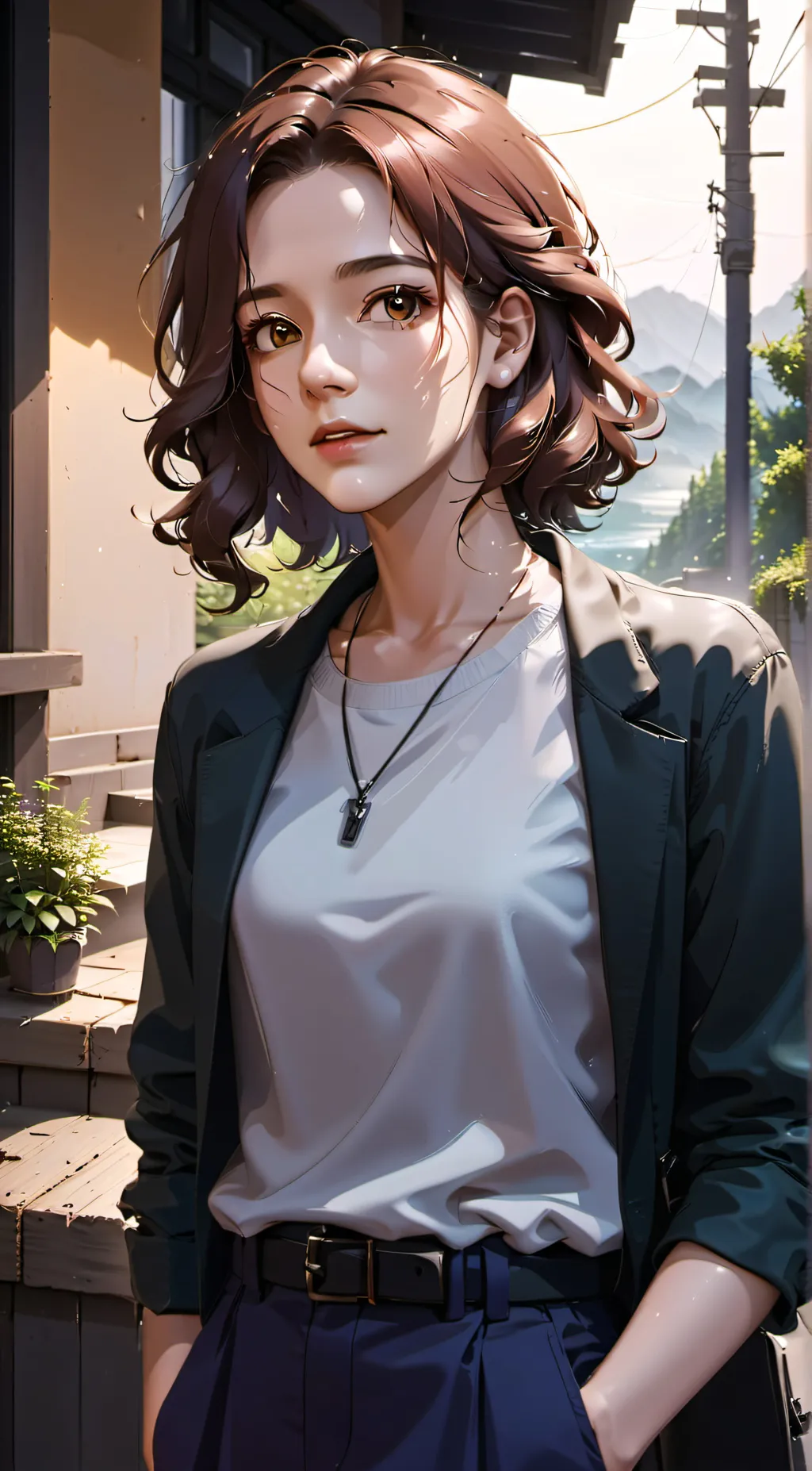 ai character: Alex background