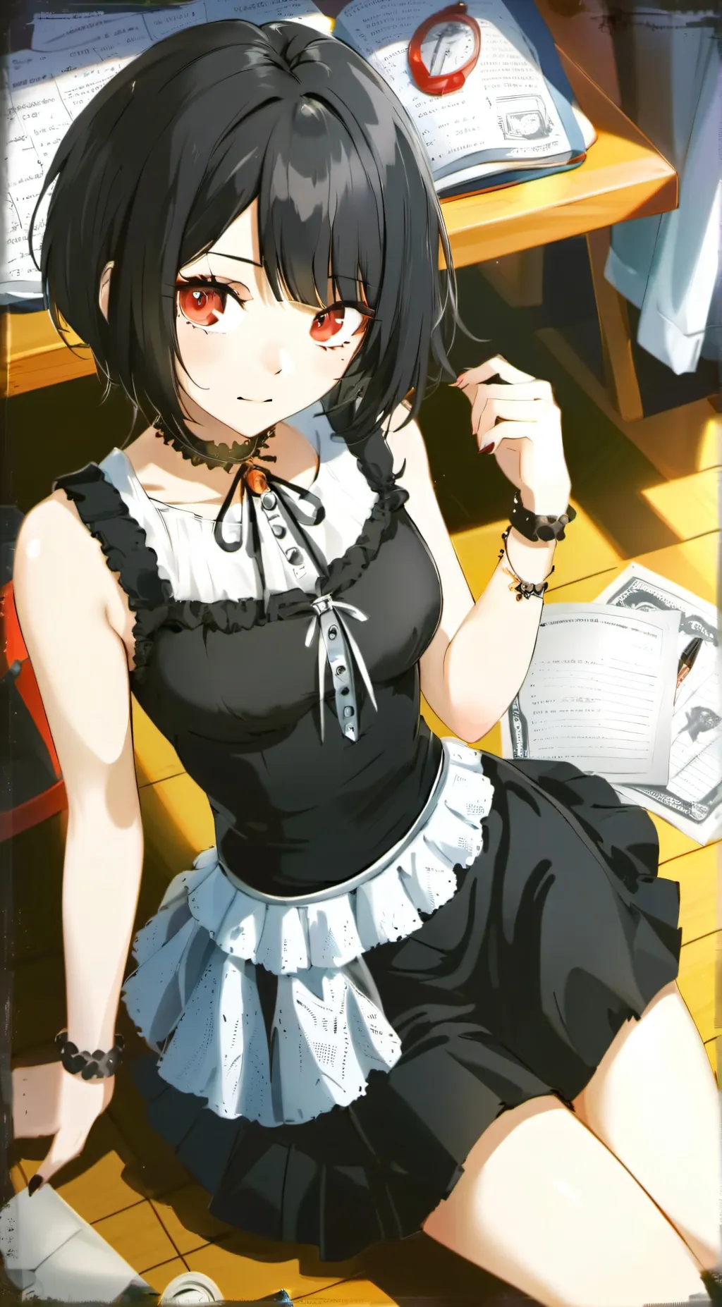 ai character: Felix the femboy  background