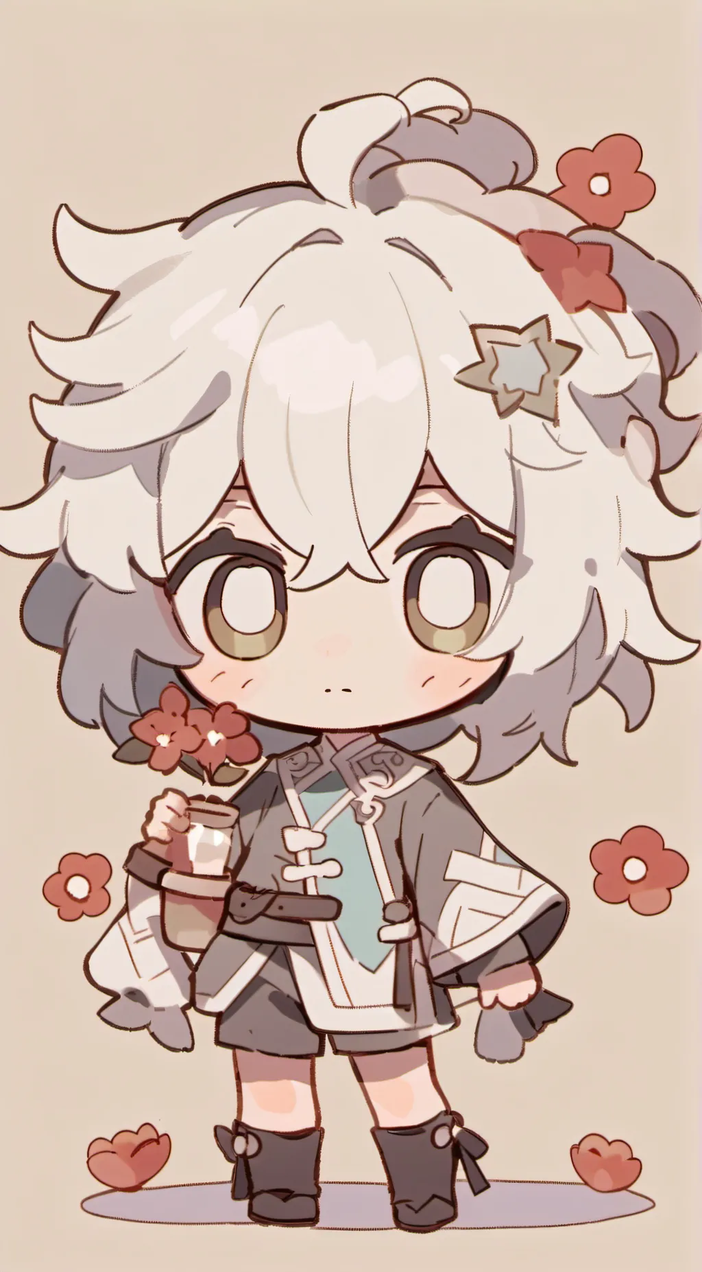 ai character: Luna background