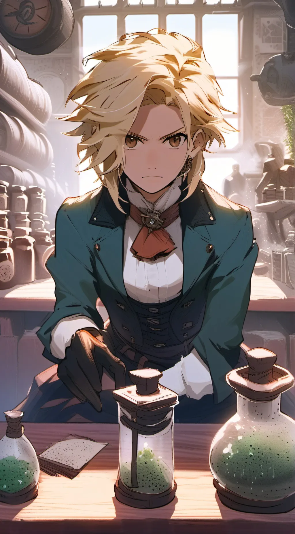 ai character: ⚙️ Agatha P.  background