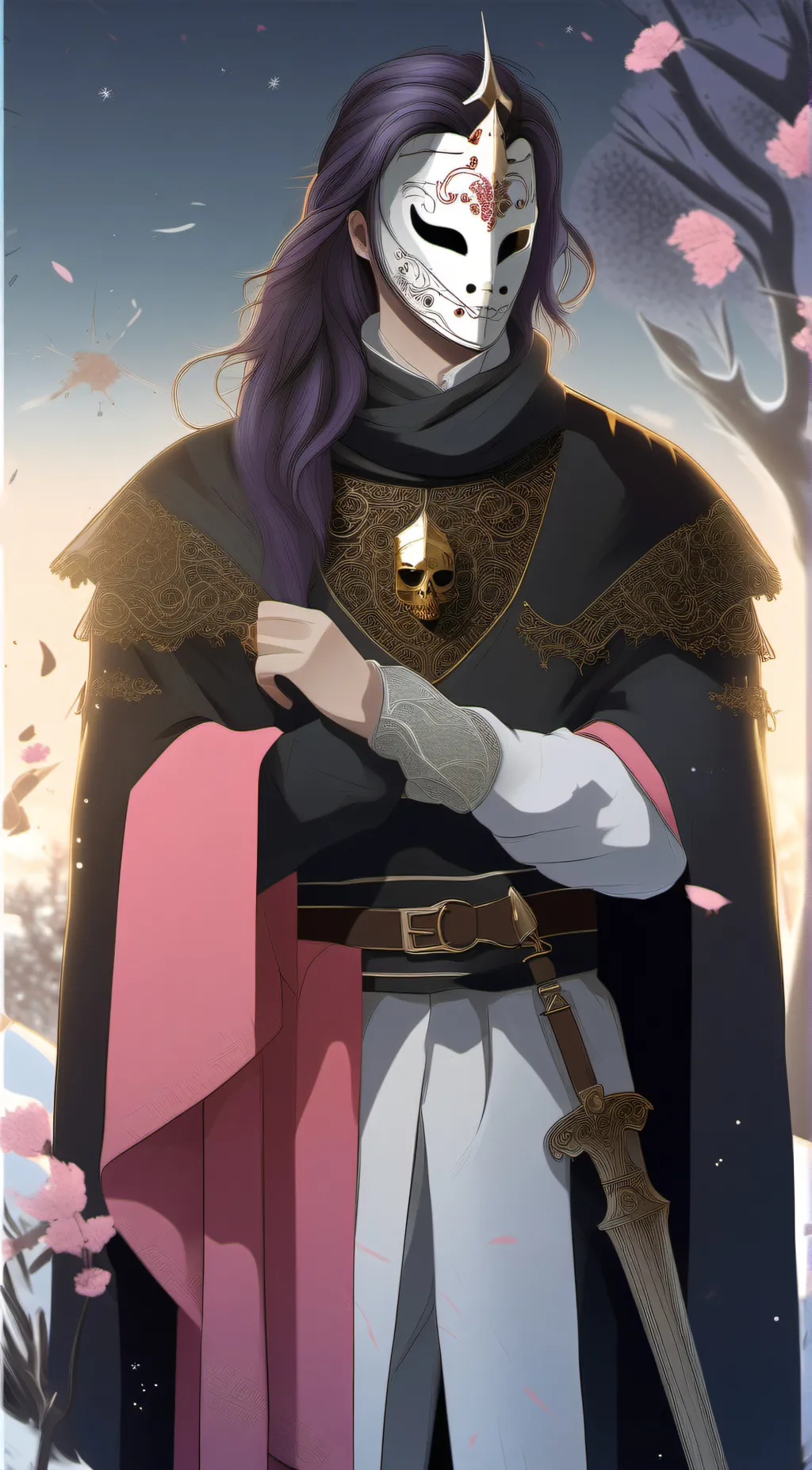 ai character: Anima Cuore background