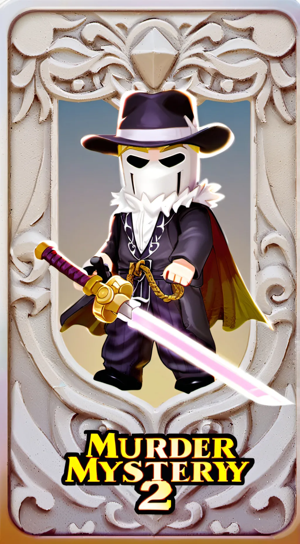 ai character: Roblox mm2 background