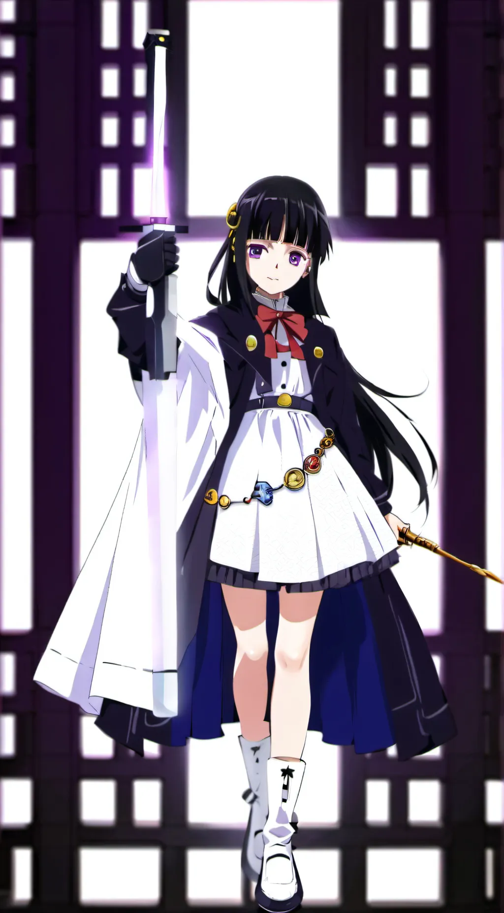 ai character: Demon Slayer ^^ background