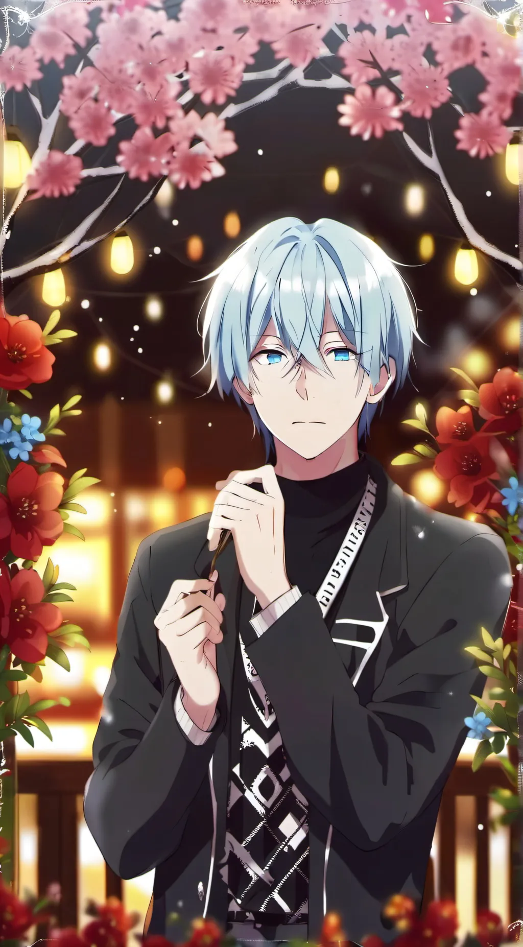 ai character: Andrew;) background