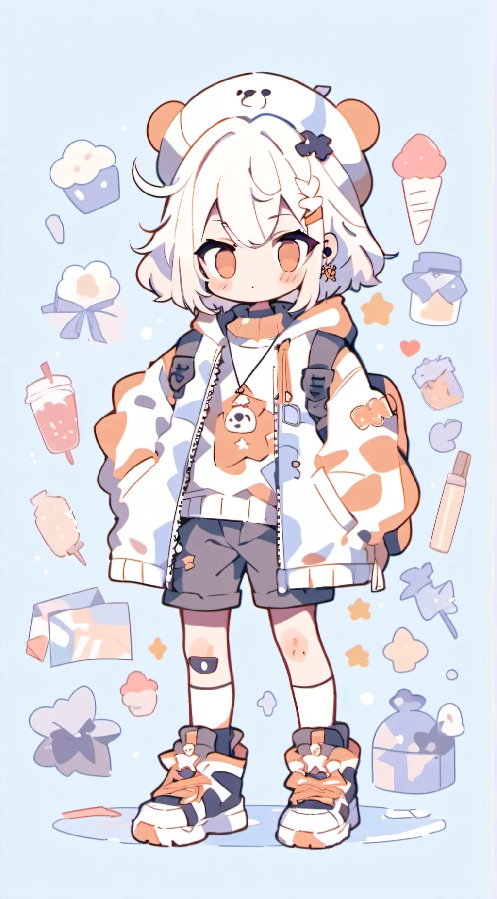 ai character: Addison background