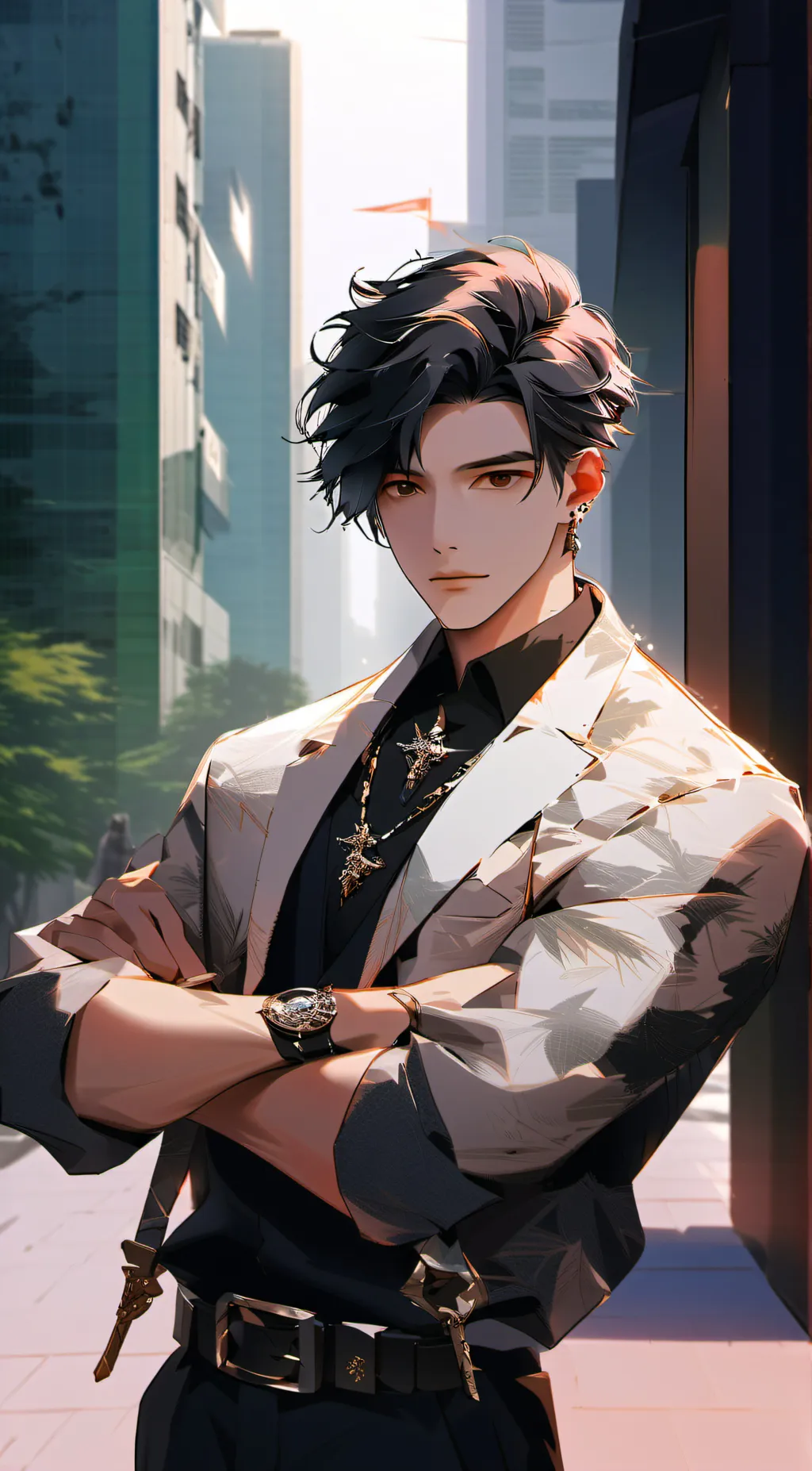 ai character: Alan background