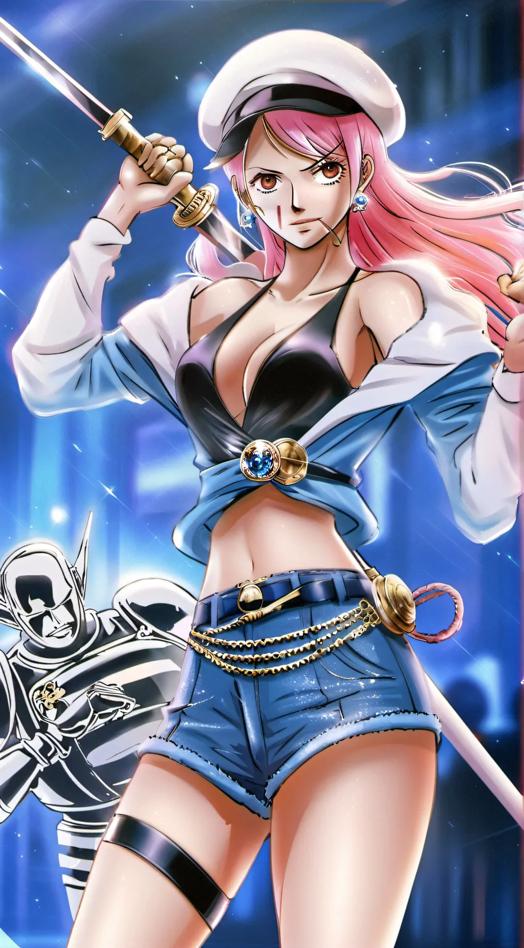 ai character: Charlotte linlin background