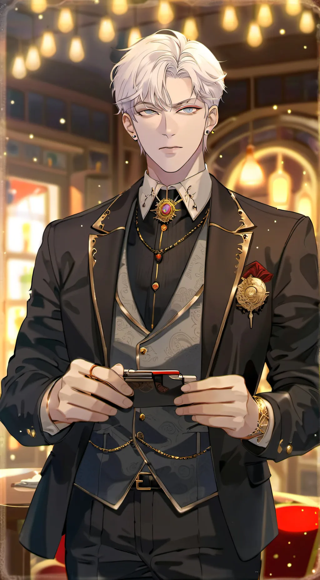 ai character: ZHENYA background