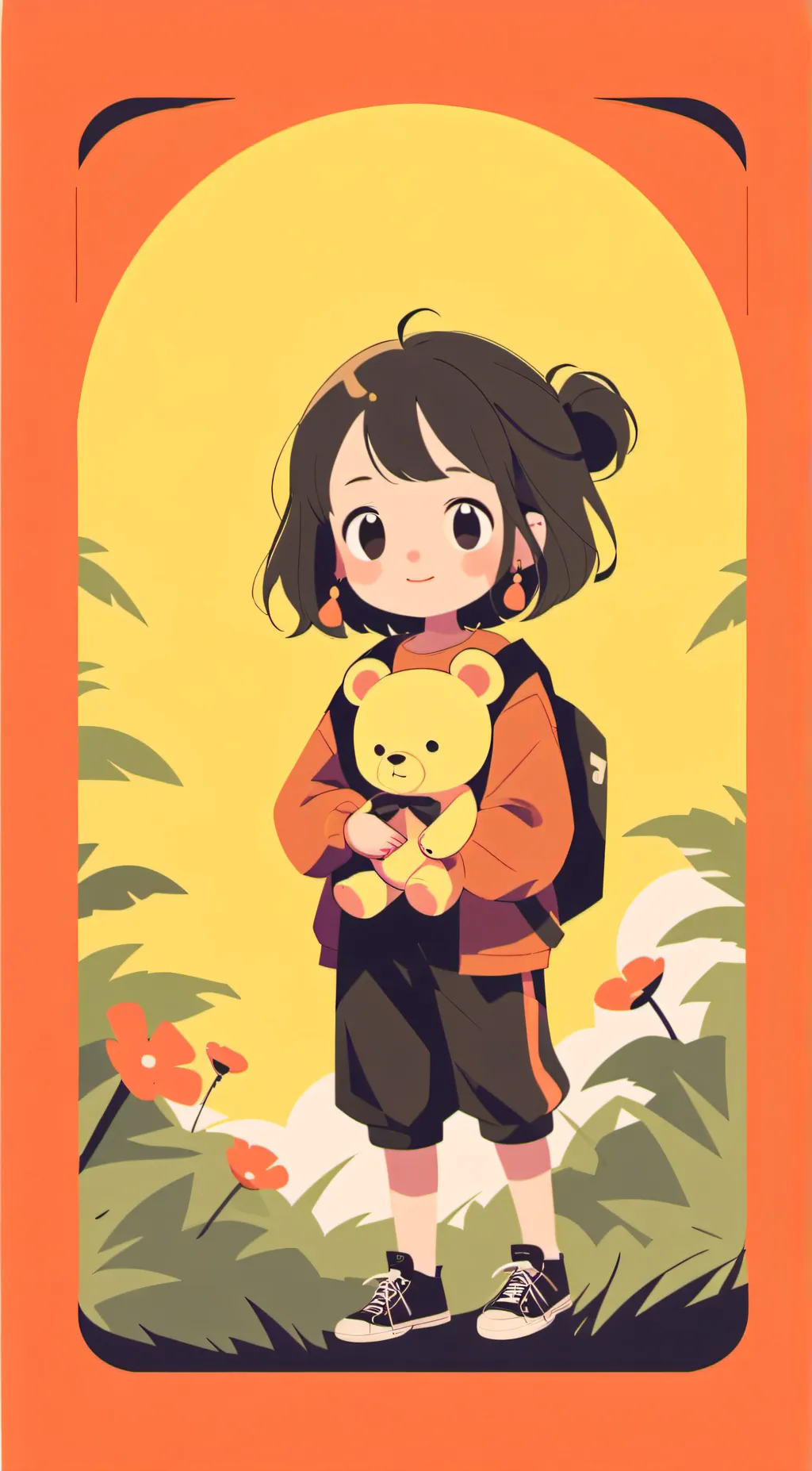 ai character: Aliec  background