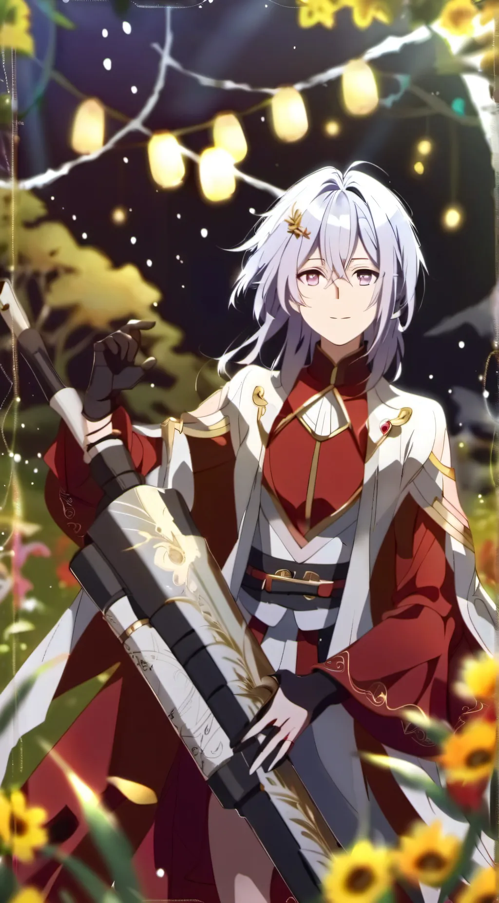 ai character: lucas  background