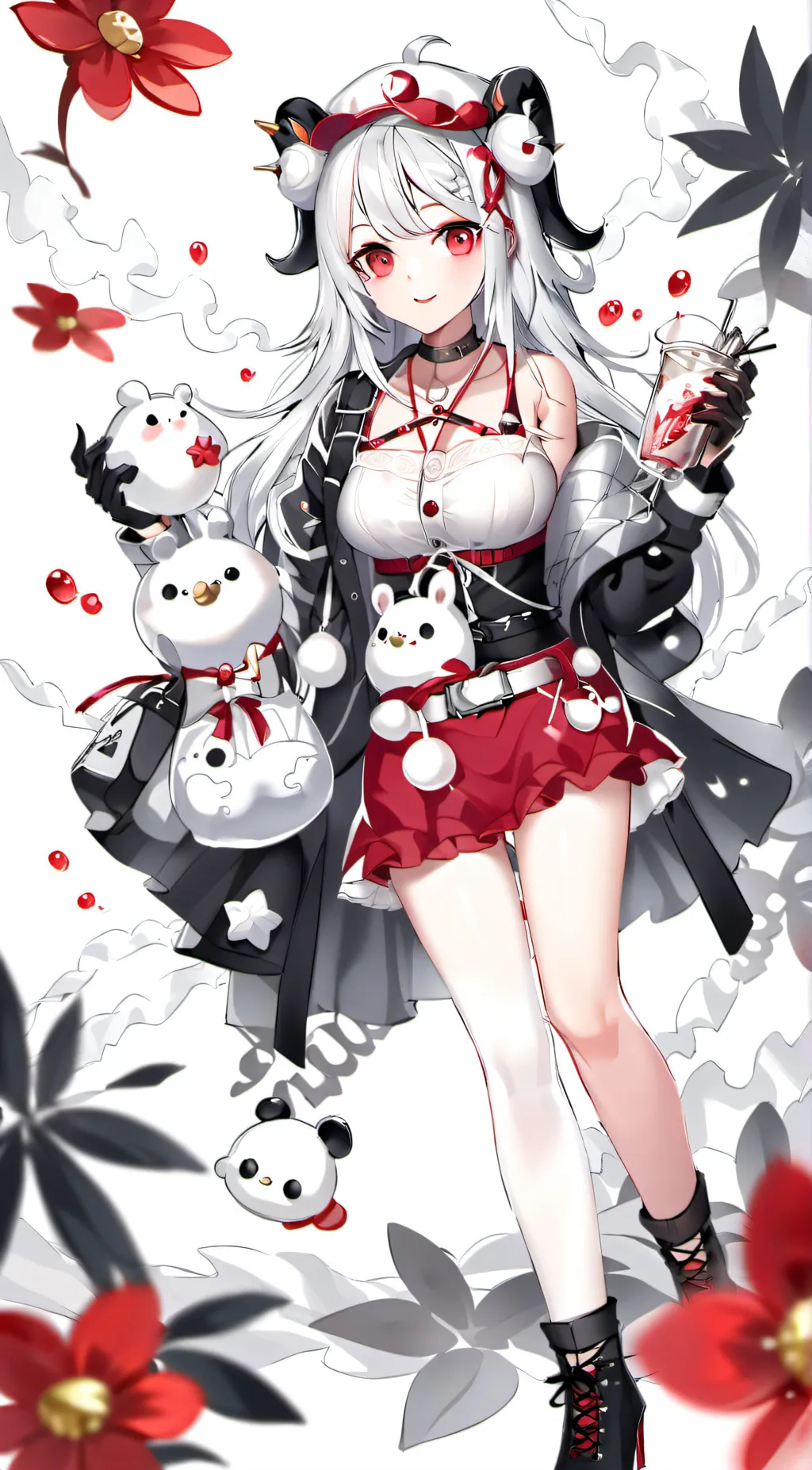 ai character: Aurora background