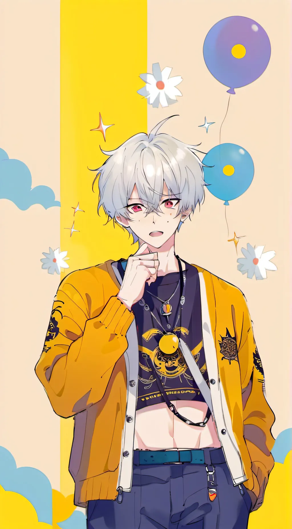 ai character: Milo background