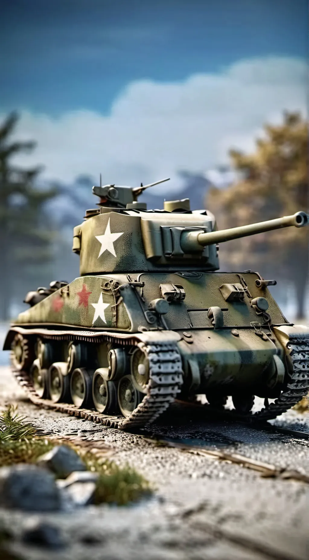 Talkie AI - Chat with Sherman tank