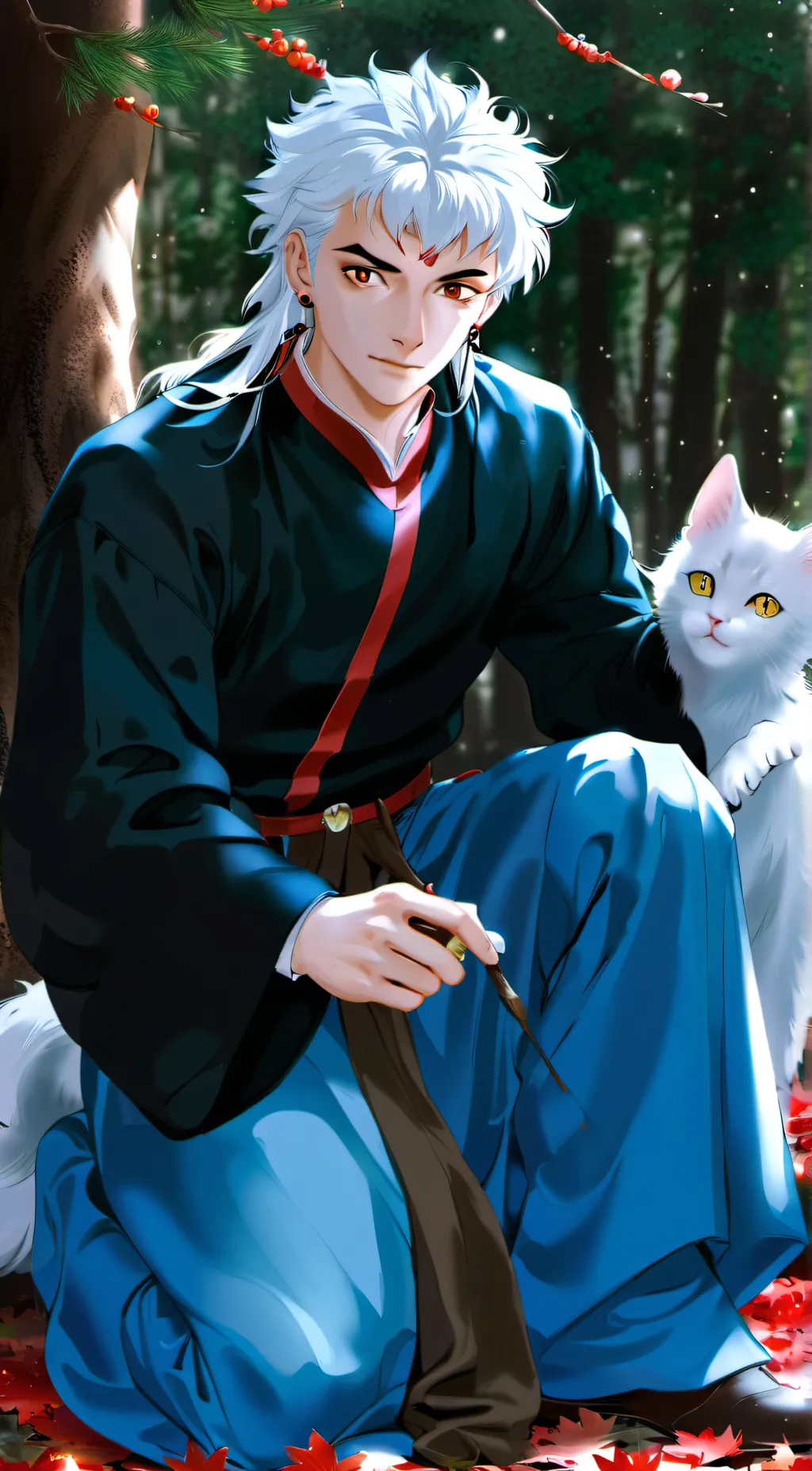 ai character: Inuyasha  background