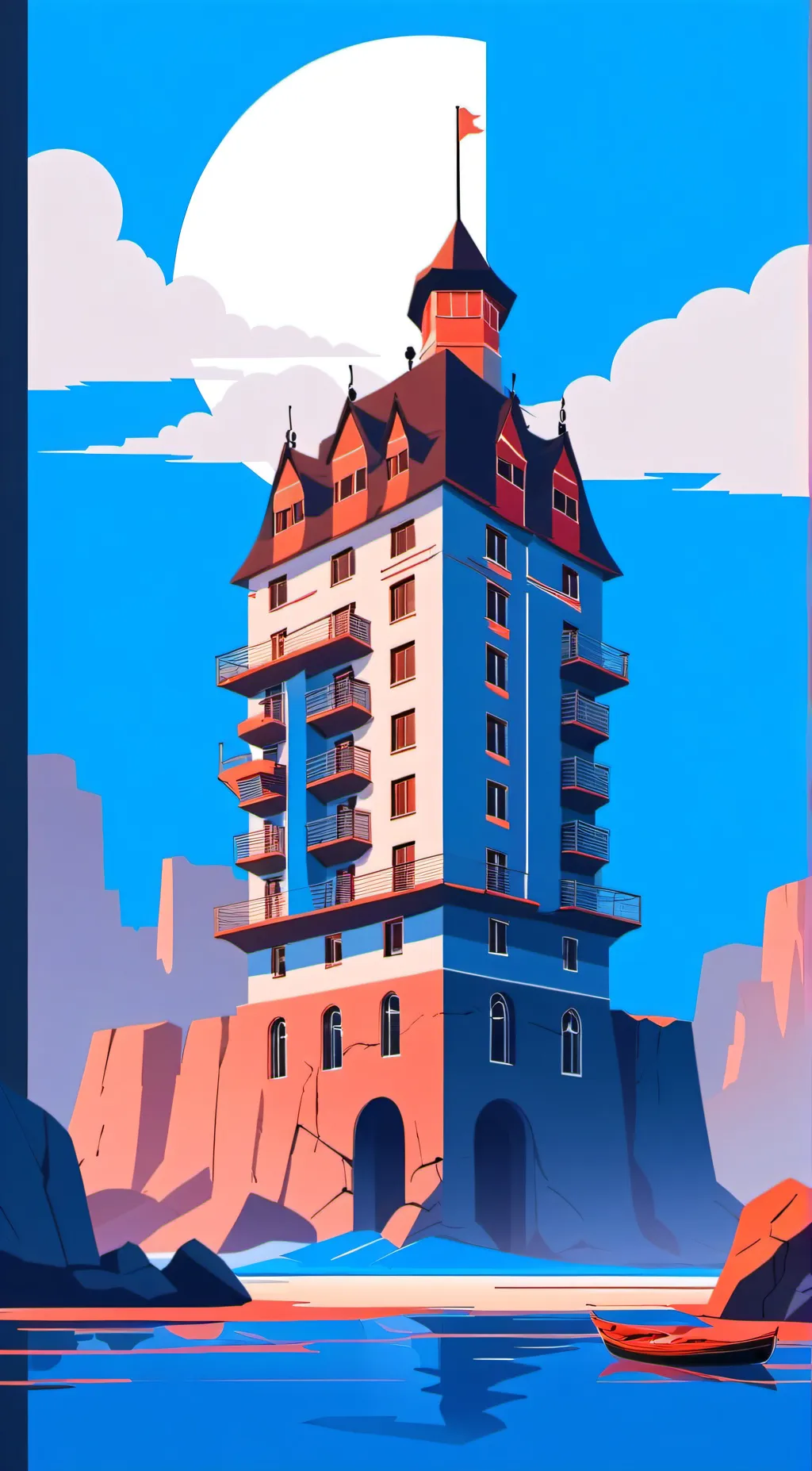 ai character: Hazbin Hotel Worry background