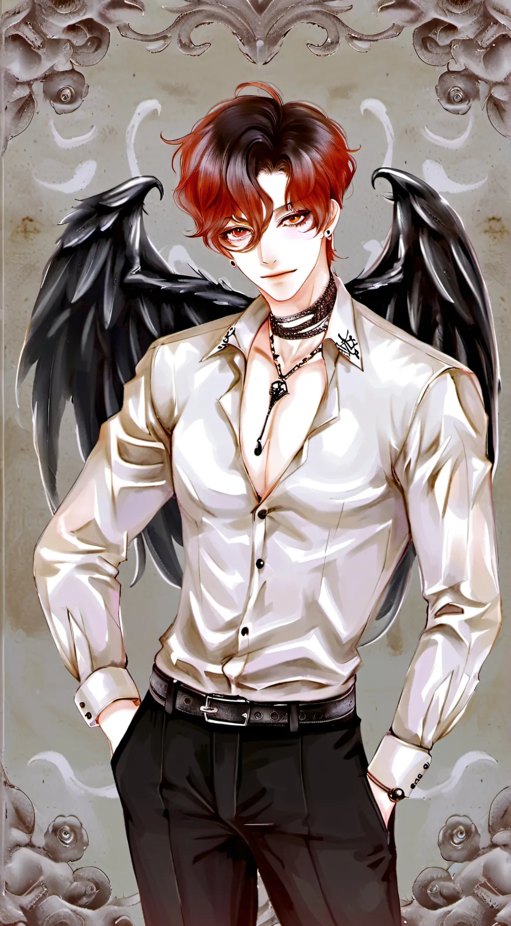 ai character: Hawk background